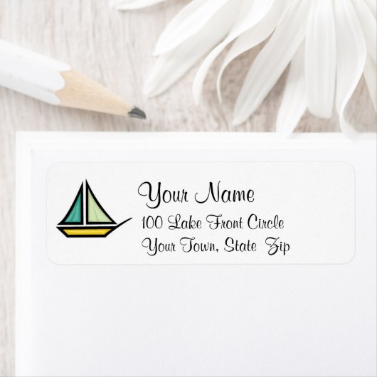 Sail Boat Etiket (Insitu)