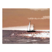 SAIL BOAT FOTO AFDRUK (Voorkant)