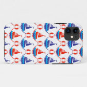 Sail Boat Pattern Case-Mate iPhone Case (Achterkant (horizontaal))