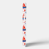 Sail Boat Pattern Case-Mate iPhone Case (Achterkant / Rechts)