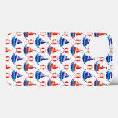 Sail Boat Pattern Case-Mate iPhone Case (Achterkant (horizontaal))