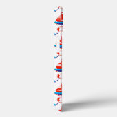 Sail Boat Pattern Case-Mate iPhone Case (Achterkant / Rechts)