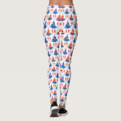 Sail Boat Pattern Leggings (Achterkant)