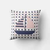 Sail Boat Pillow Kussen (Achterkant)