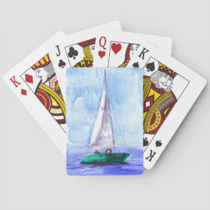 "Sail Boat"-speelkaarten Pokerkaarten