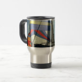 Sail Boat Travel Mug Reisbeker (Voorkant links)