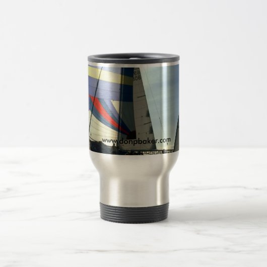 Sail Boat Travel Mug Reisbeker (Center)