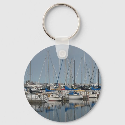 Sail Boat.Yachts Sleutelhanger (Voorkant)