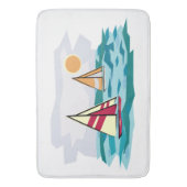 Sail Boats Badmat (Voorkant Verticaal)