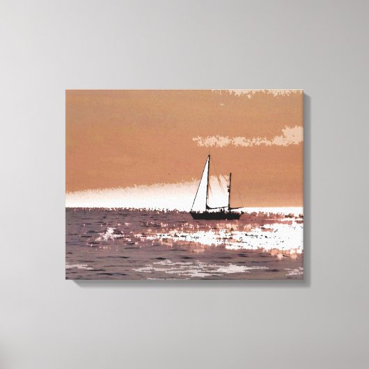 SAIL BOATS CANVAS AFDRUK (Voorkant)