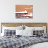 SAIL BOATS CANVAS AFDRUK (Insitu (Slaapkamer))