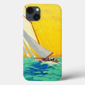  Sail Boats, Frans reizen Case-Mate iPhone Case (Achterkant)