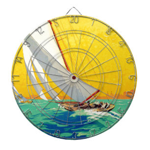 Sail Boats, Frans reizen Dartbord