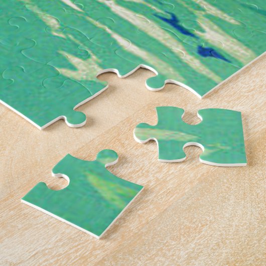  Sail Boats, Frans reizen Legpuzzel (Zijkant)