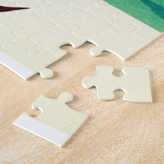  Sail Boats, Frans reizen Legpuzzel (Zijkant)