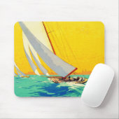  Sail Boats, Frans reizen Muismat (Met muis)