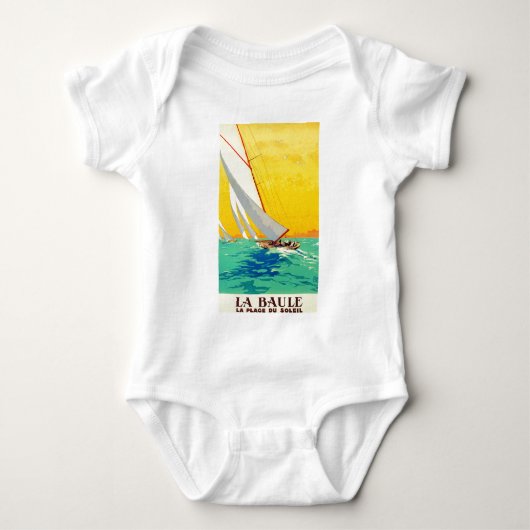  Sail Boats, Frans reizen Romper (Voorkant)
