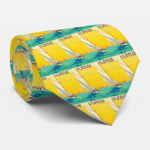 Sail Boats, Frans reizen Stropdas (Opgerold)