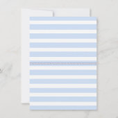 Sail Boats Nautical 1st Birthday Uitnodiging (Achterkant)