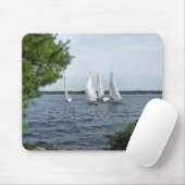 Sail Boats op de St Lawrence Muismat (Met muis)