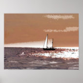 SAIL BOATS POSTER (Voorkant)