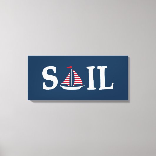 Sail Canvas Afdruk (Voorkant)