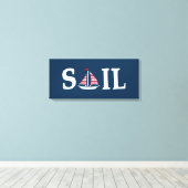 Sail Canvas Afdruk (Insitu (Houten vloer))