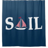 Sail Douchegordijn (Voorkant)
