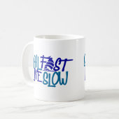 Sail Fast-mok voor zeevarenden Koffiemok (Voorkant links)