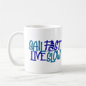 Sail Fast-mok voor zeevarenden Koffiemok (Links)