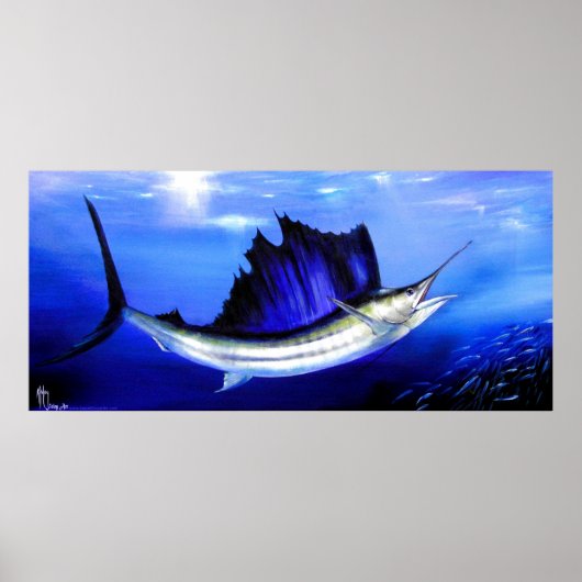 Sail Fish "Reel Treat" Poster (Voorkant)