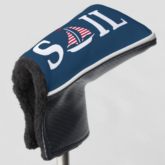Sail Golfheadcover (3/4 voorkant)
