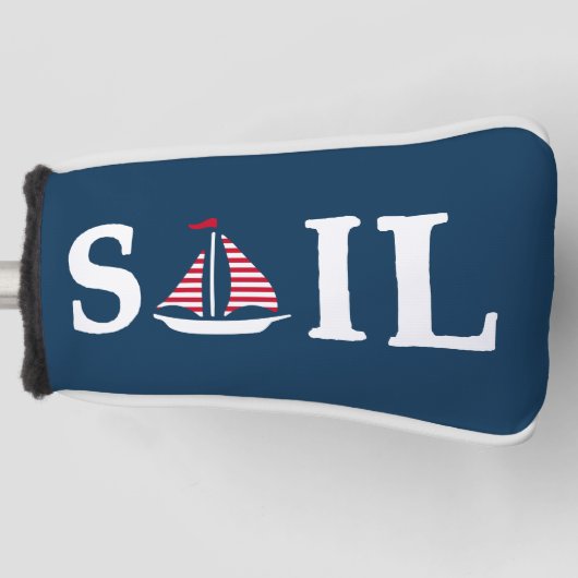 Sail Golfheadcover (Voorkant)
