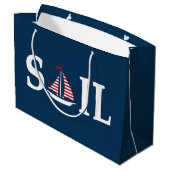 Sail Groot Cadeauzakje (Achterkant Gekanteld)