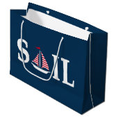 Sail Groot Cadeauzakje (Voorkant Gekanteld)
