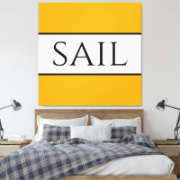 SAIL Helder Gouden Gele Witte Zomerstrepen