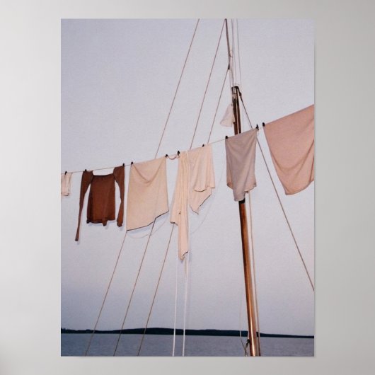 Sail instellen poster (Voorkant)