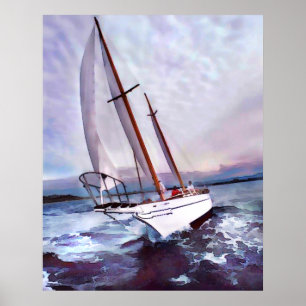 Sail instellen tijdens overdag poster