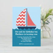 Sail instellen voor Birthday Fun Kaart (Staand voorkant)
