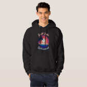Sail Into Retirement Sunset sailing retirement Hoodie (Voorkant volledig)
