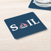 Sail Kartonnen Onderzetters (Schuin)