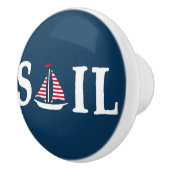 Sail Keramische Knop (Rechts)