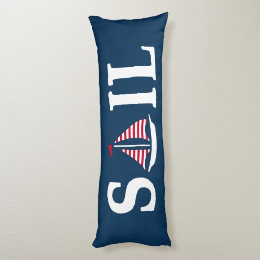 Sail Lichaamskussen (Achterkant (Verticaal))