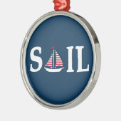Sail Metalen Ornament (Links)