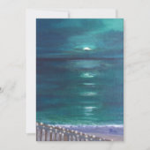 'Sail on Perfect Silence' Originele Oceaankunst Kaart (Voorkant)