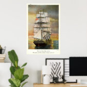 Sail op de  Schip 1926 Poster (Thuiskantoor)