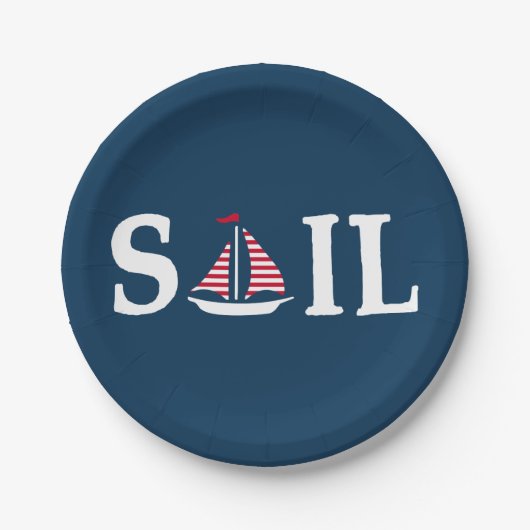Sail Papieren Bordje (Voorkant)