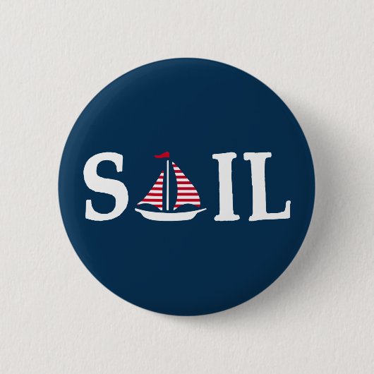 Sail Ronde Button 5,7 Cm (Voorkant)