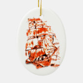 Sail Ship Ornament (Achterkant)