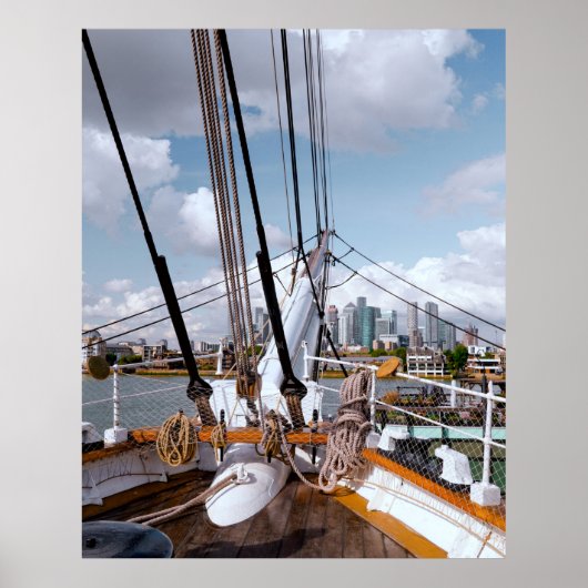 Sail Ship Poster (Voorkant)